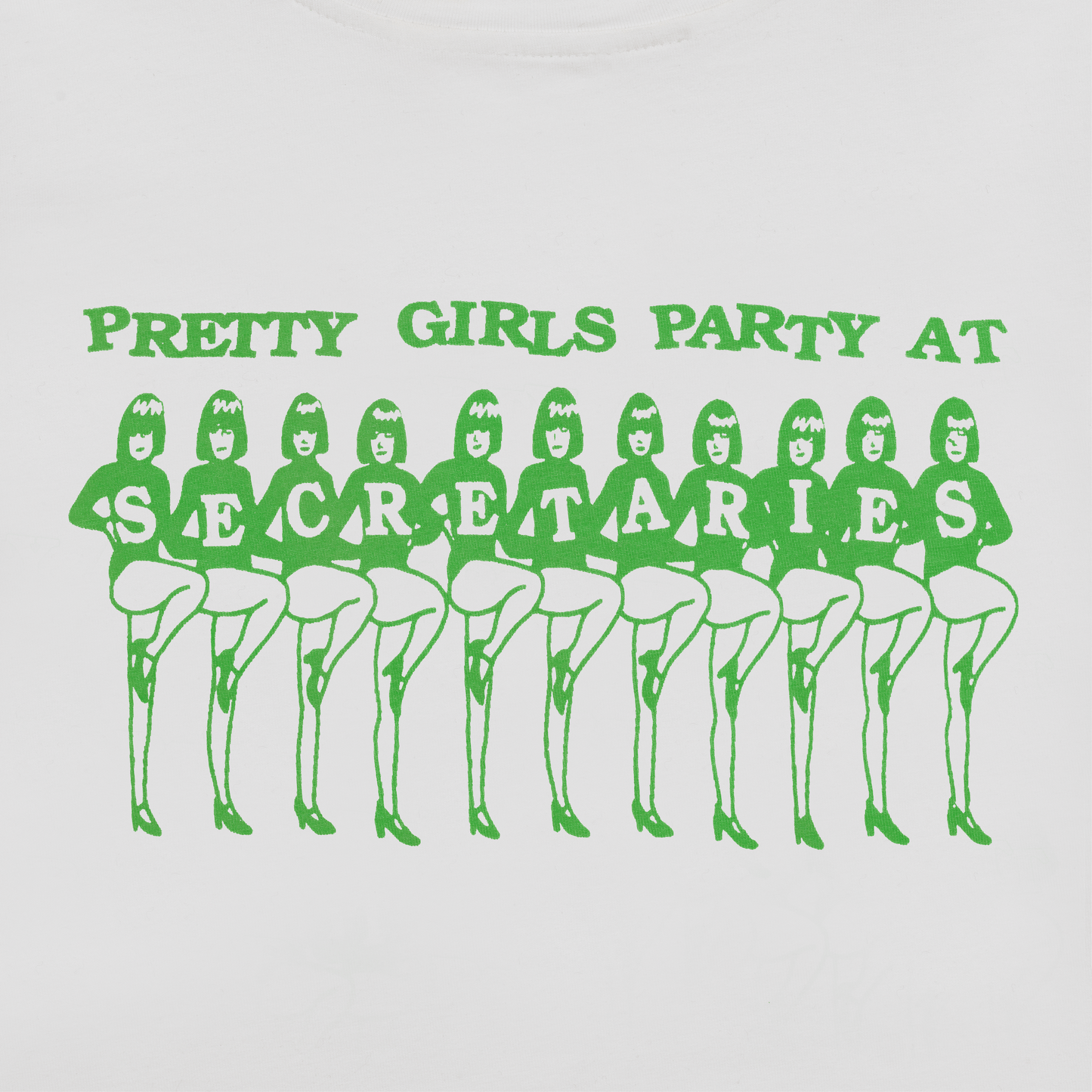 Pretty Girls Party At Secretaries Baby Tee